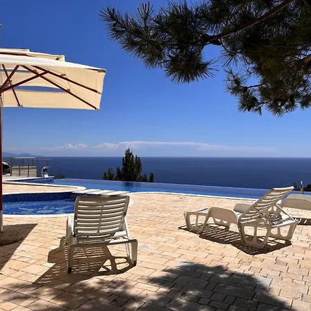 Lägenhet Romantic Hillside Escape Sea View And Infinity Pool Budva
