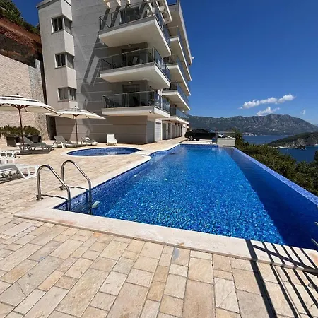 Romantic Hillside Escape Sea View And Infinity Pool * Budva