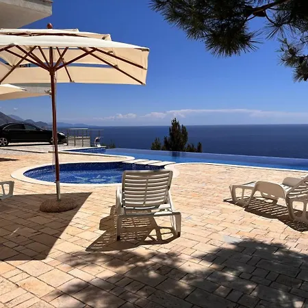 Romantic Hillside Escape Sea View And Infinity Pool * Budva