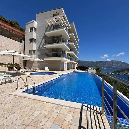 Lägenhet Romantic Hillside Escape Sea View And Infinity Pool *